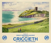 Railway Poster Criccieth Thumbnail