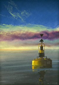 Calm at Sunrise, Causway Buoy Thumbnail